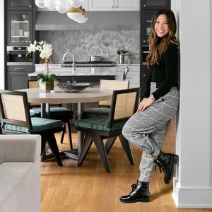 Alice and Olivia plaid trouser pants